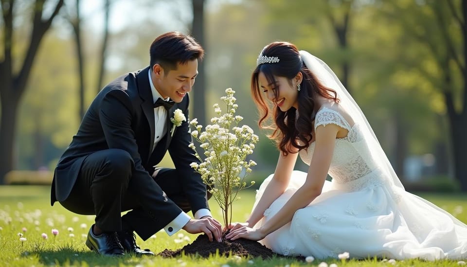 Nachhaltige Hochzeit: So feierst du umweltbewusst